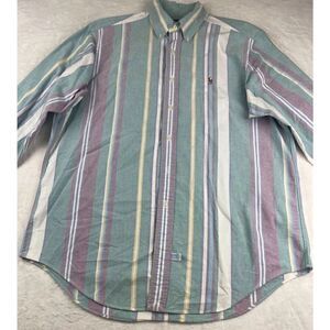 Ralph Lauren Multicolor Striped Casual Button Down Shirt